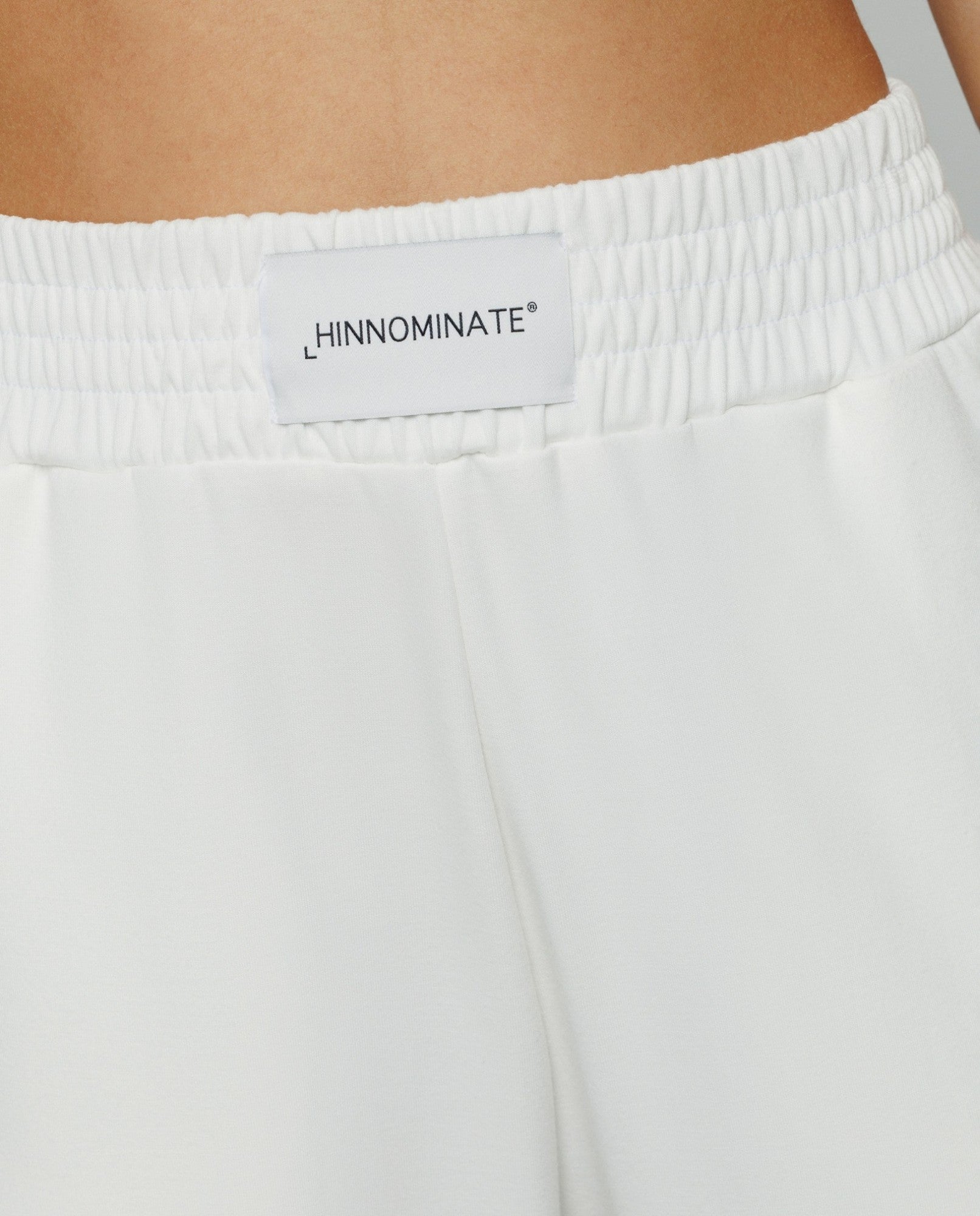 Pantalone in modal dritto con cinto alto HINNOMINATE