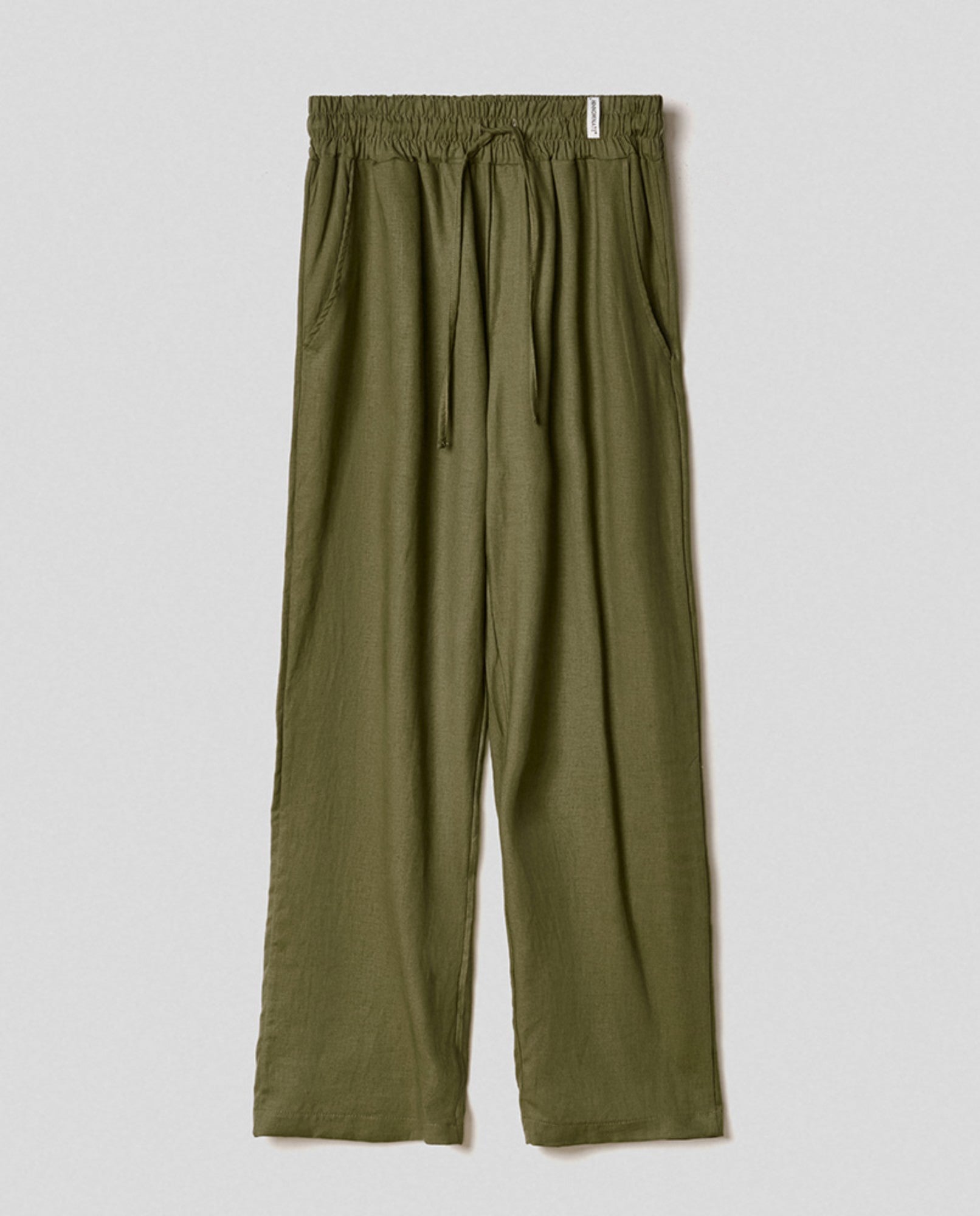 Pantalone in lino morbido con coulisse HINNOMINATE