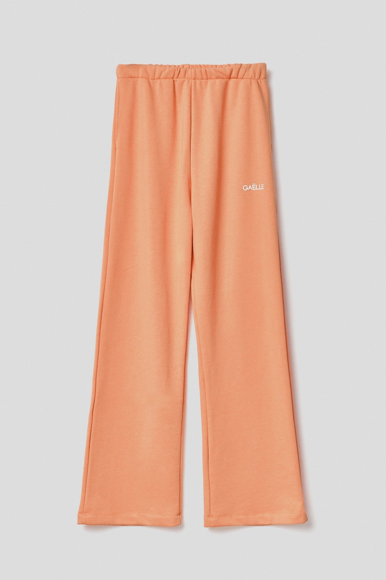 Pantalone palazzo in felpa con tasche alla francese e stampa Gaëlle Paris