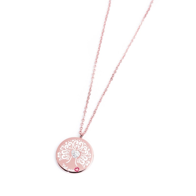 Collana albero dei valori pendente 20mm Marlù