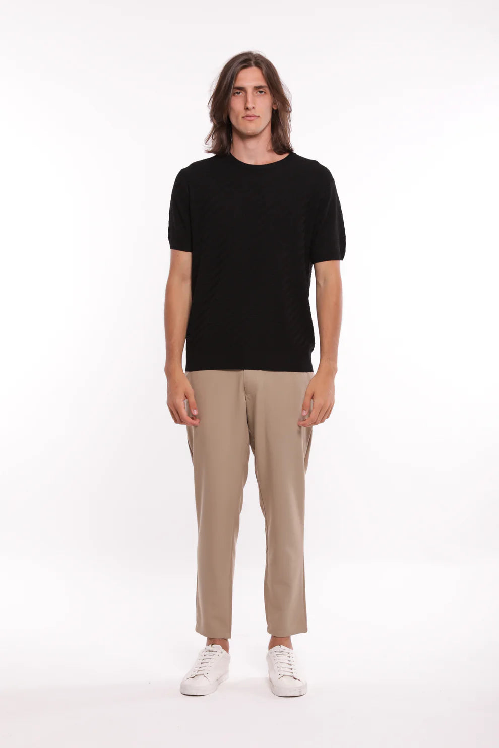 PANTALONI IN MISTO VISCOSA 7X8