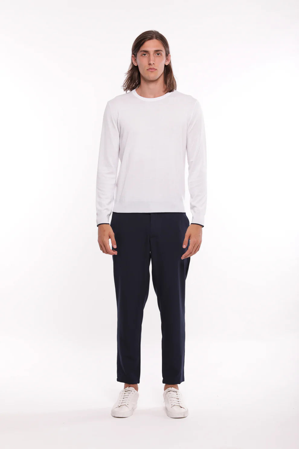 PANTALONI IN MISTO VISCOSA 7X8