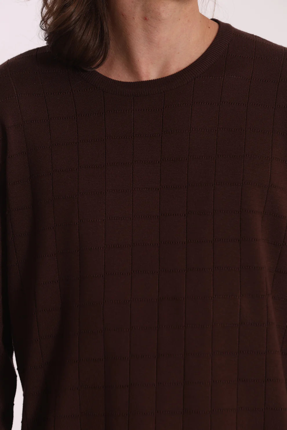 MAGLIA GIROCOLLO CON MOTIVO 7x8