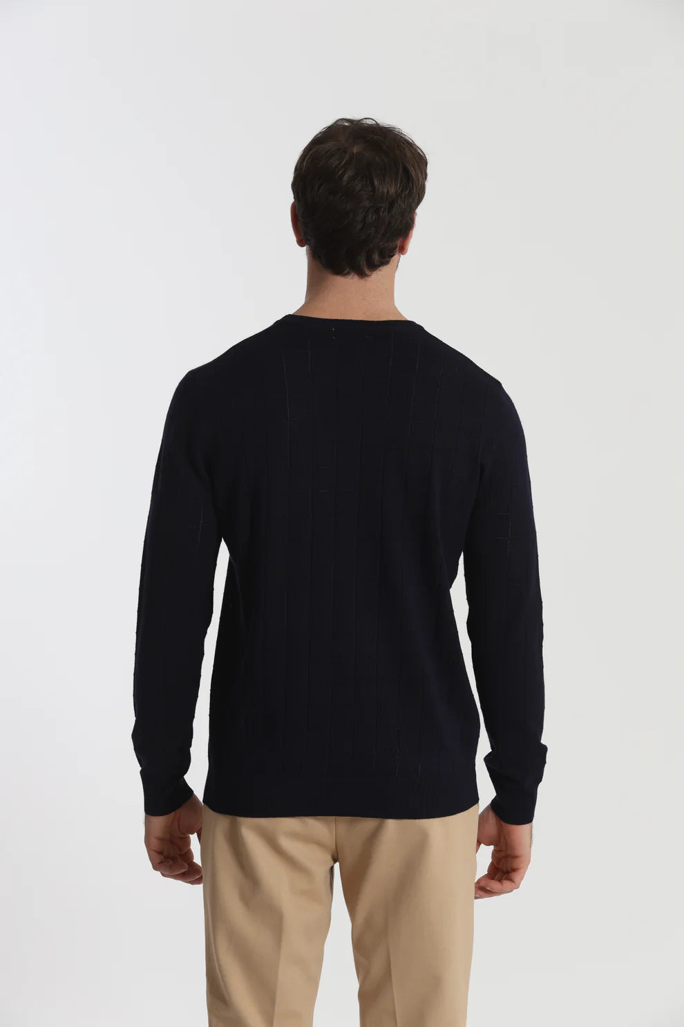 MAGLIA GIROCOLLO CON MOTIVO 7x8