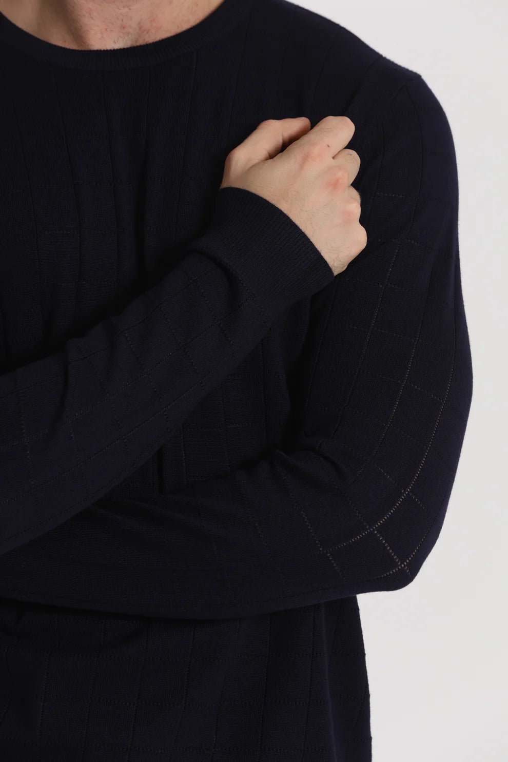 MAGLIA GIROCOLLO CON MOTIVO 7x8