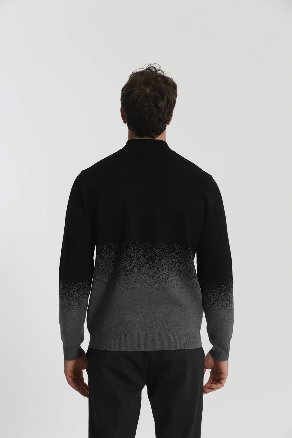 MAGLIA A MEZZO COLLO CON TEXTURE 7x8