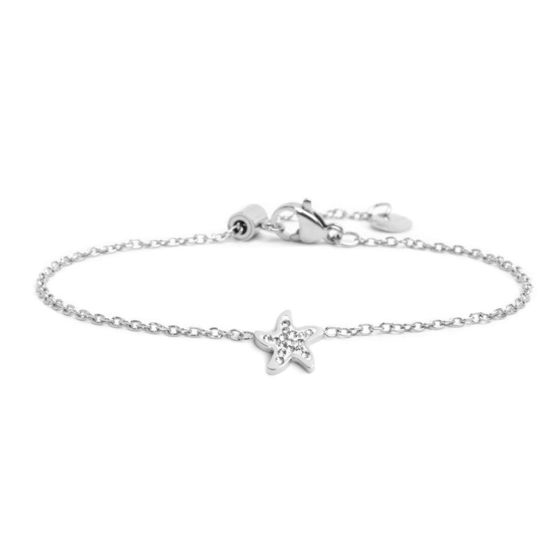 Bracciale stella marina con cristalli Marlù