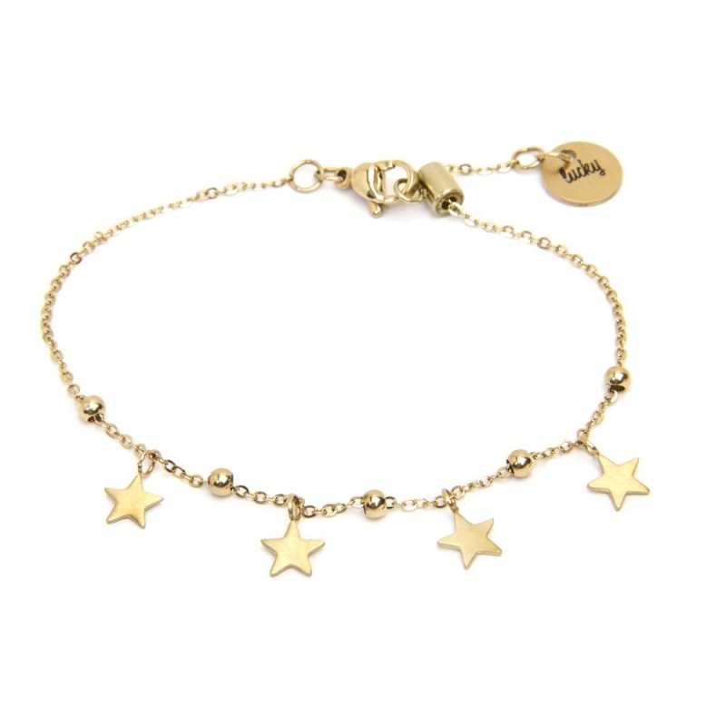Bracciale stelle pendenti MARLU'