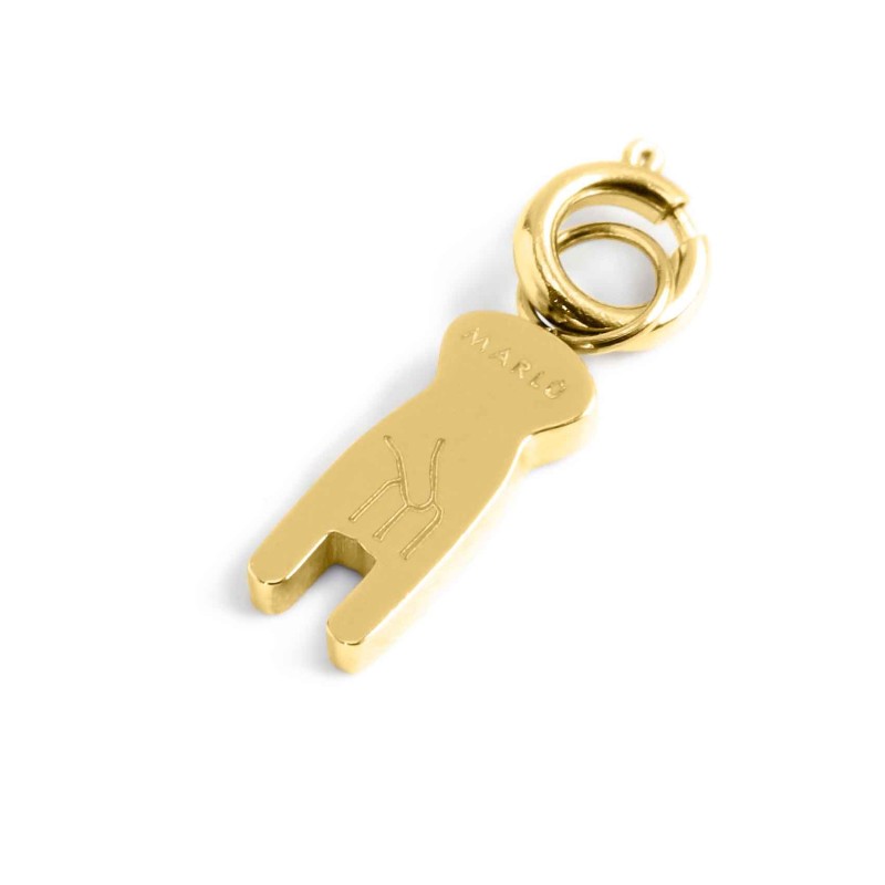 Charm mano corna con cristalli MARLù