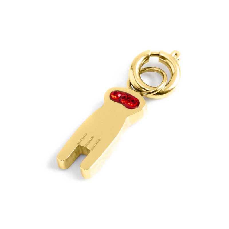 Charm mano corna con cristalli MARLù