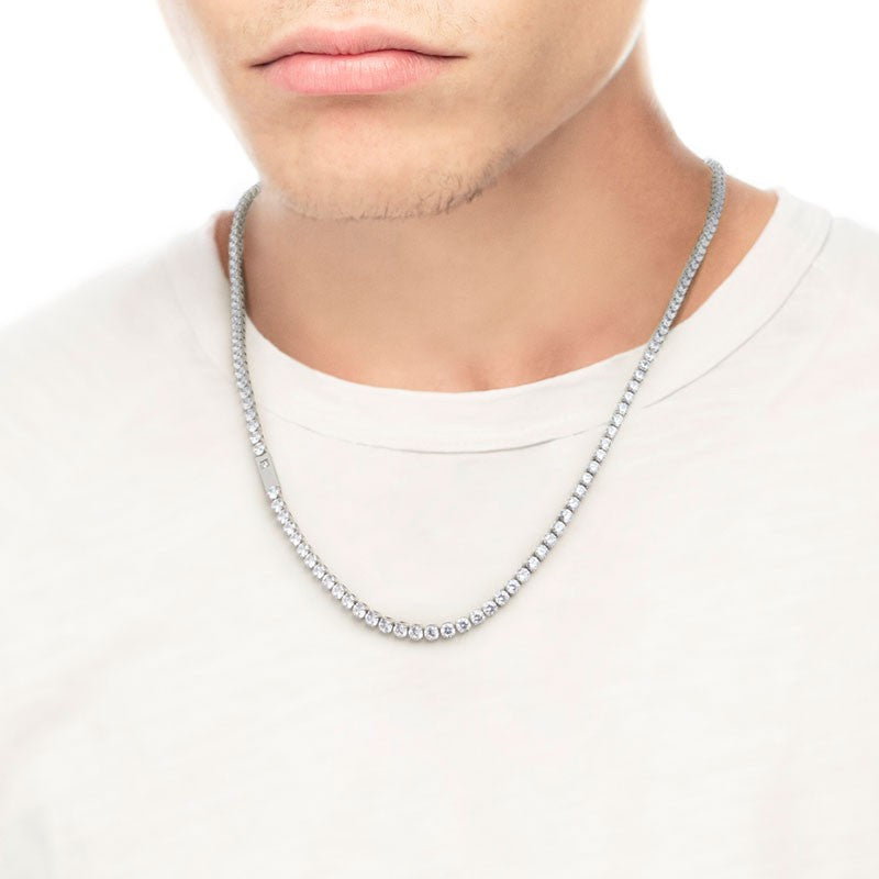 Collana tennis con zircone Marlù