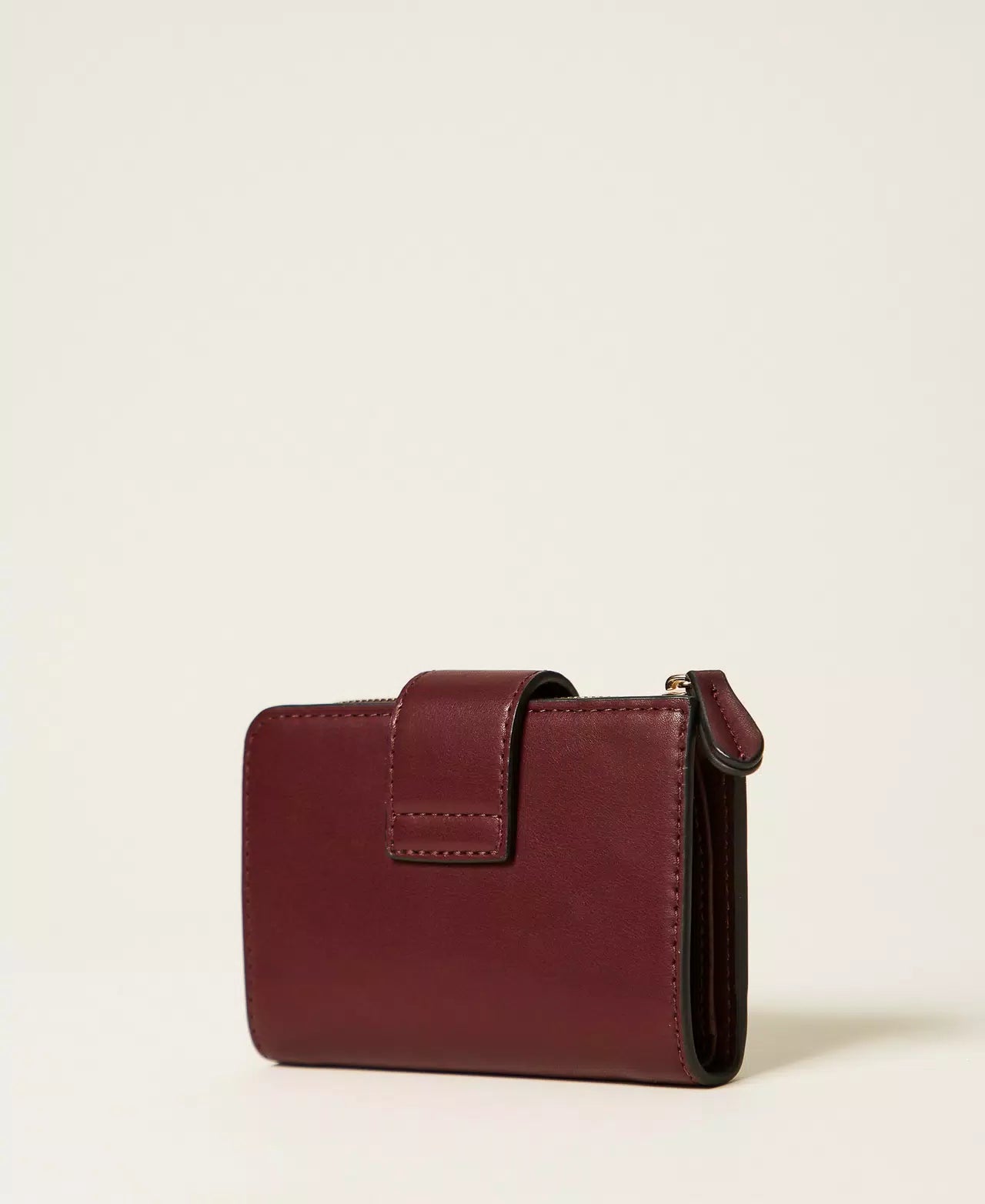 Portafoglio medio con logo e cinturino TWINSET