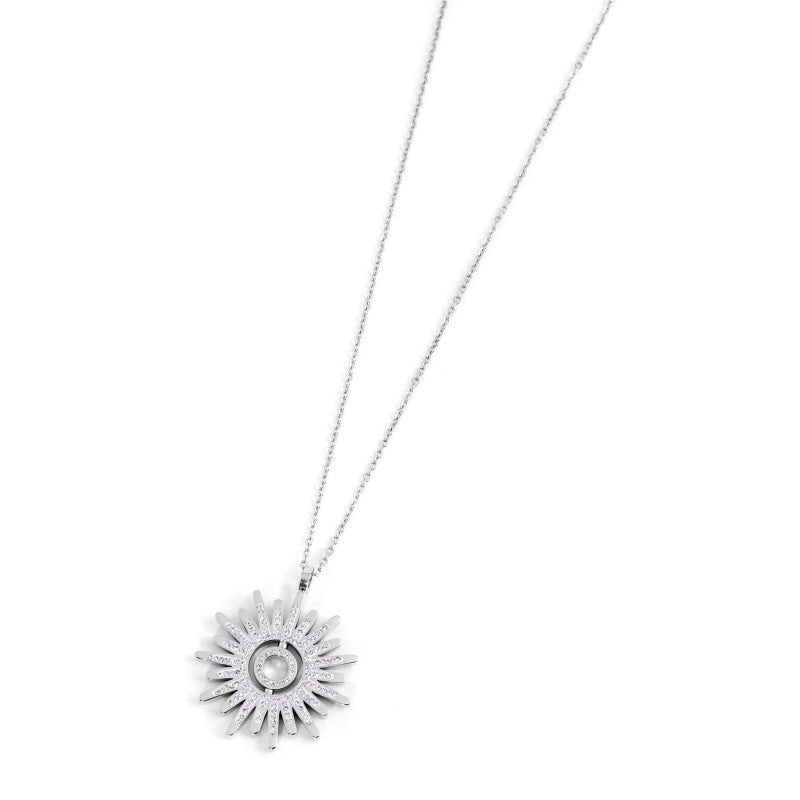Collana pendente sole 30mm Marlù