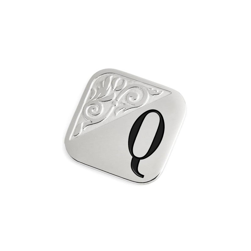 Piastrina quadrata con lettera changy