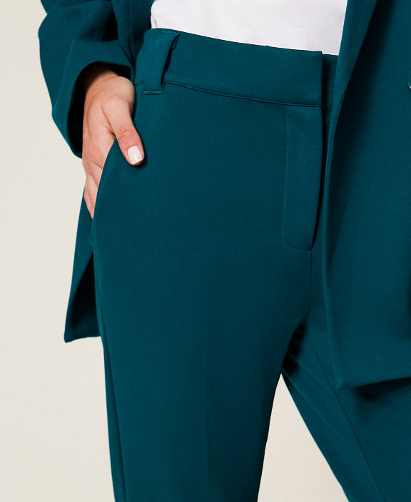 Pantaloni a gamba dritta Twinset