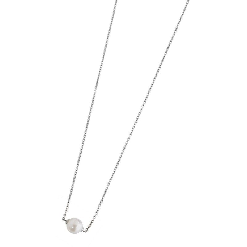 Collana con perla passante Marlù