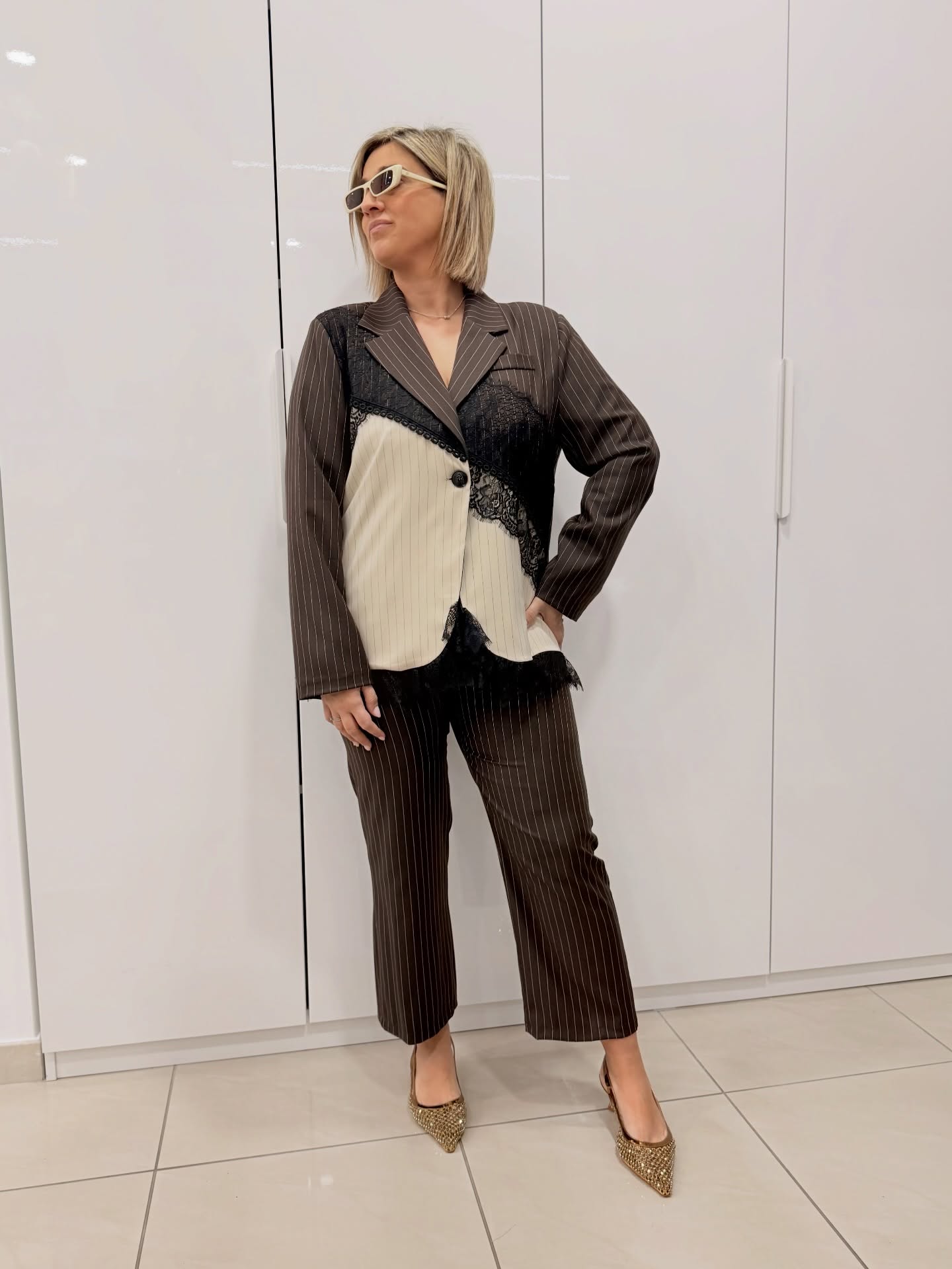 Blazer Gessato Dejavu