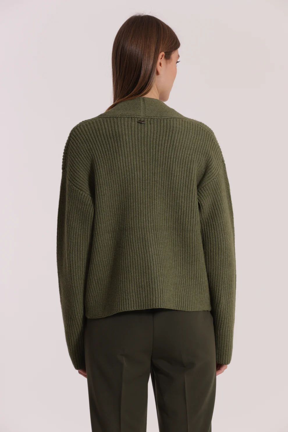 MAGLIA CARDIGAN CON STRASS MIMI-MUA