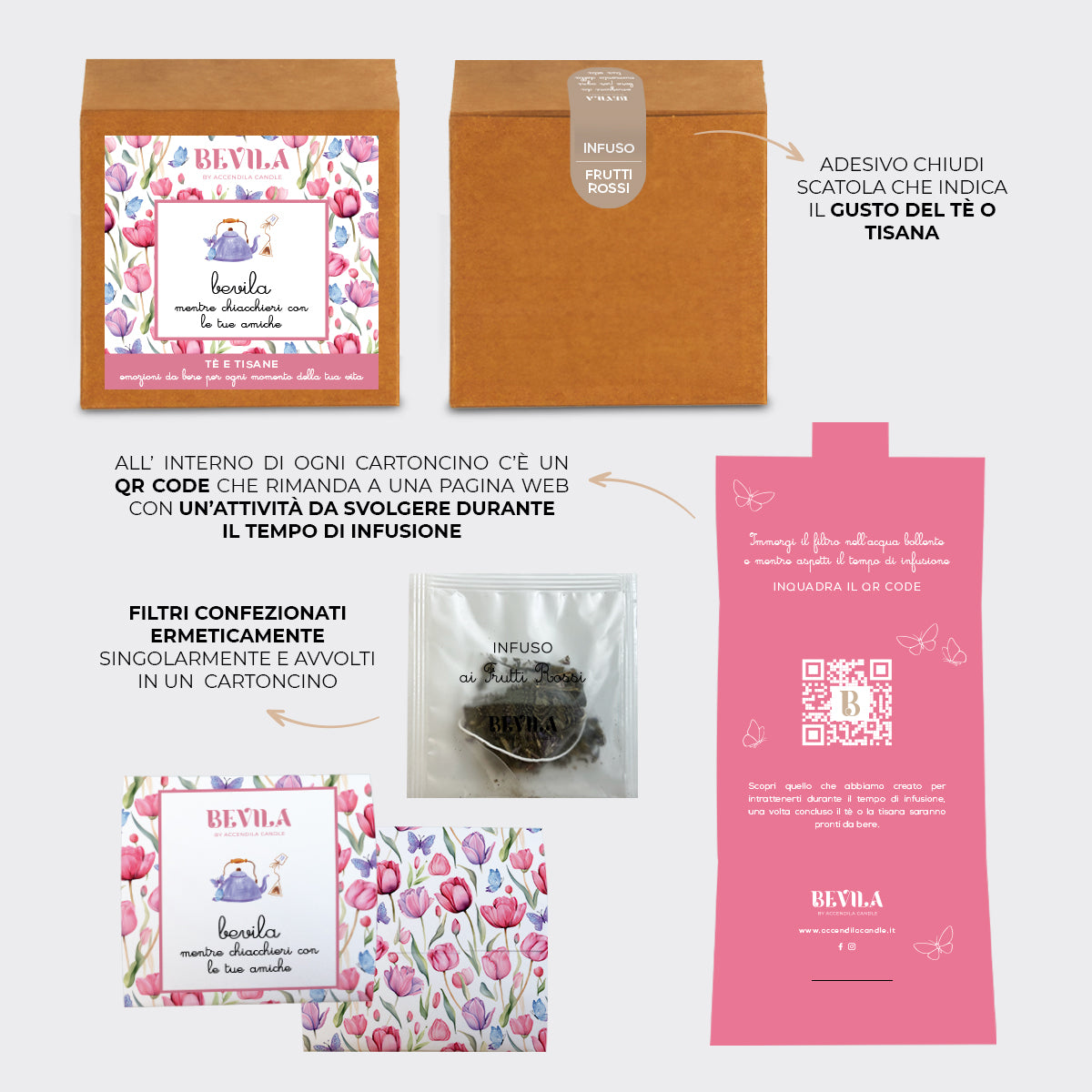 BEVILA AMICHE AI FRUTTI ROSSI