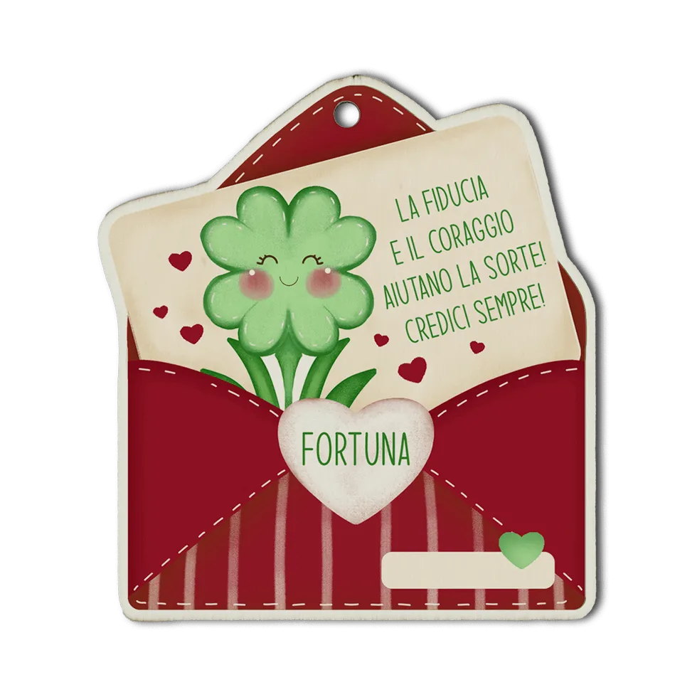 Calamita letterina Apri il tuo cuore – Fortuna