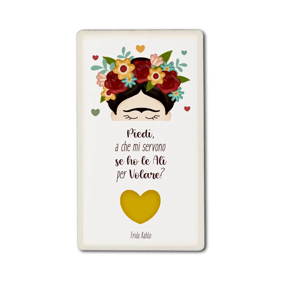Calamita verticale Frida Kahlo – Ali per volare