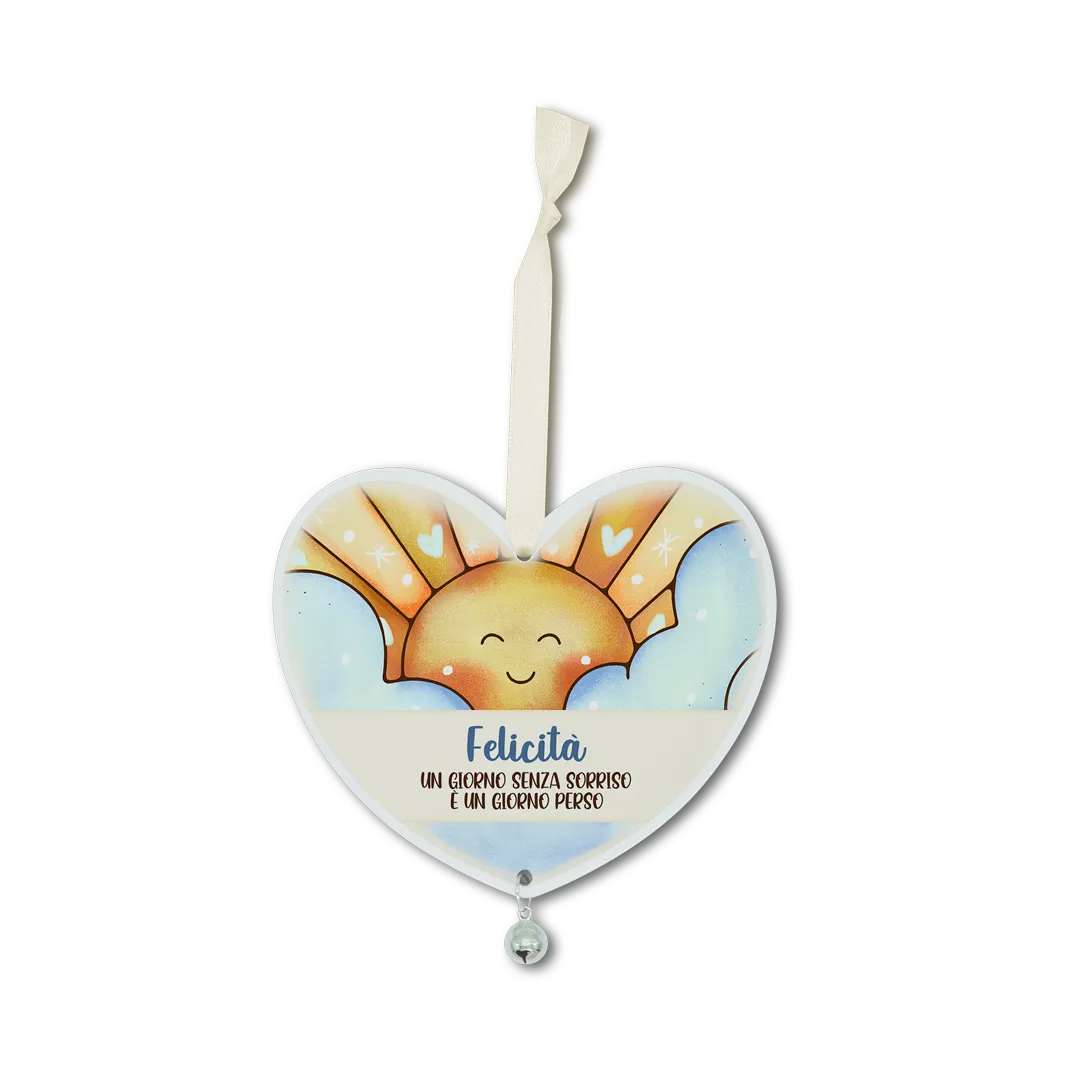 Cuore campanello – Felicità