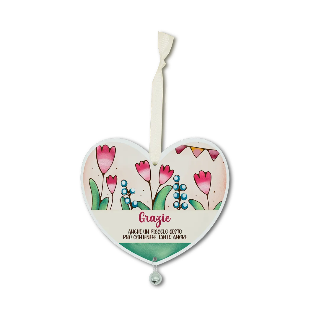 Cuore campanello – Grazie