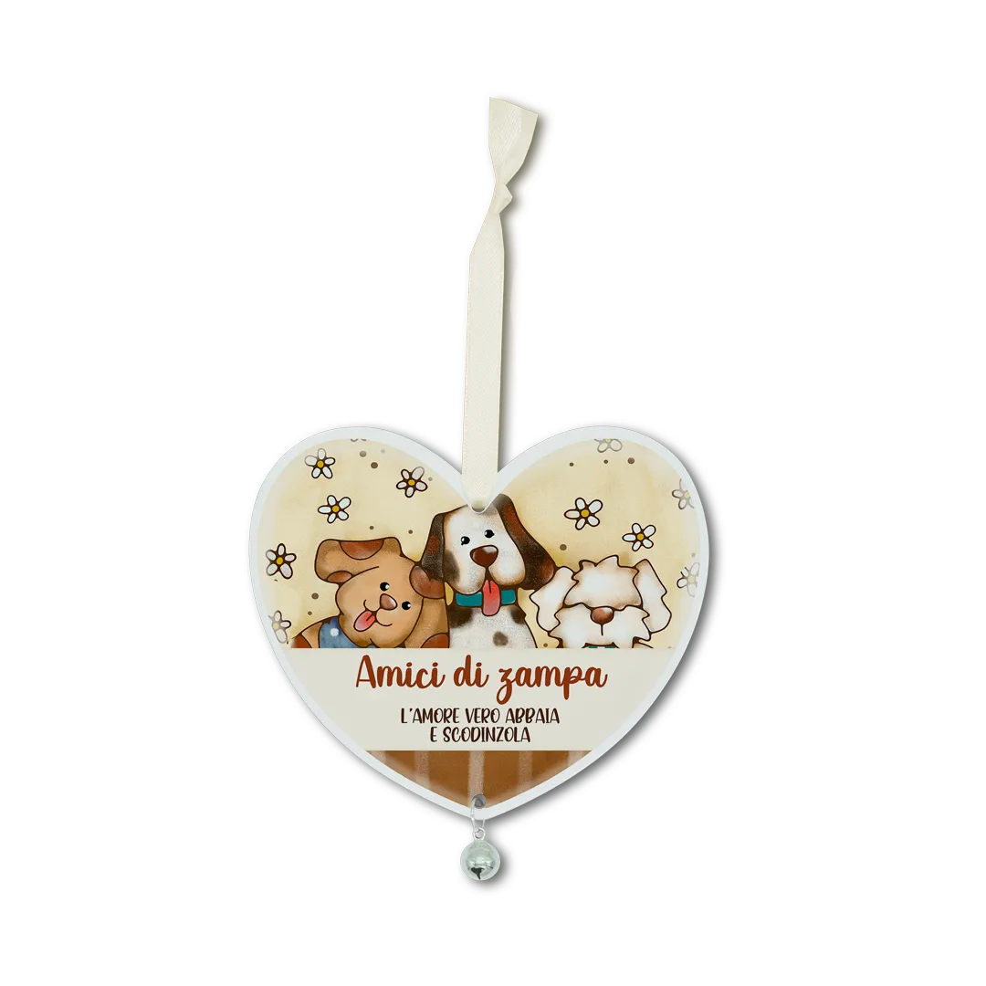 Cuore campanello – Amici di zampa (cane)