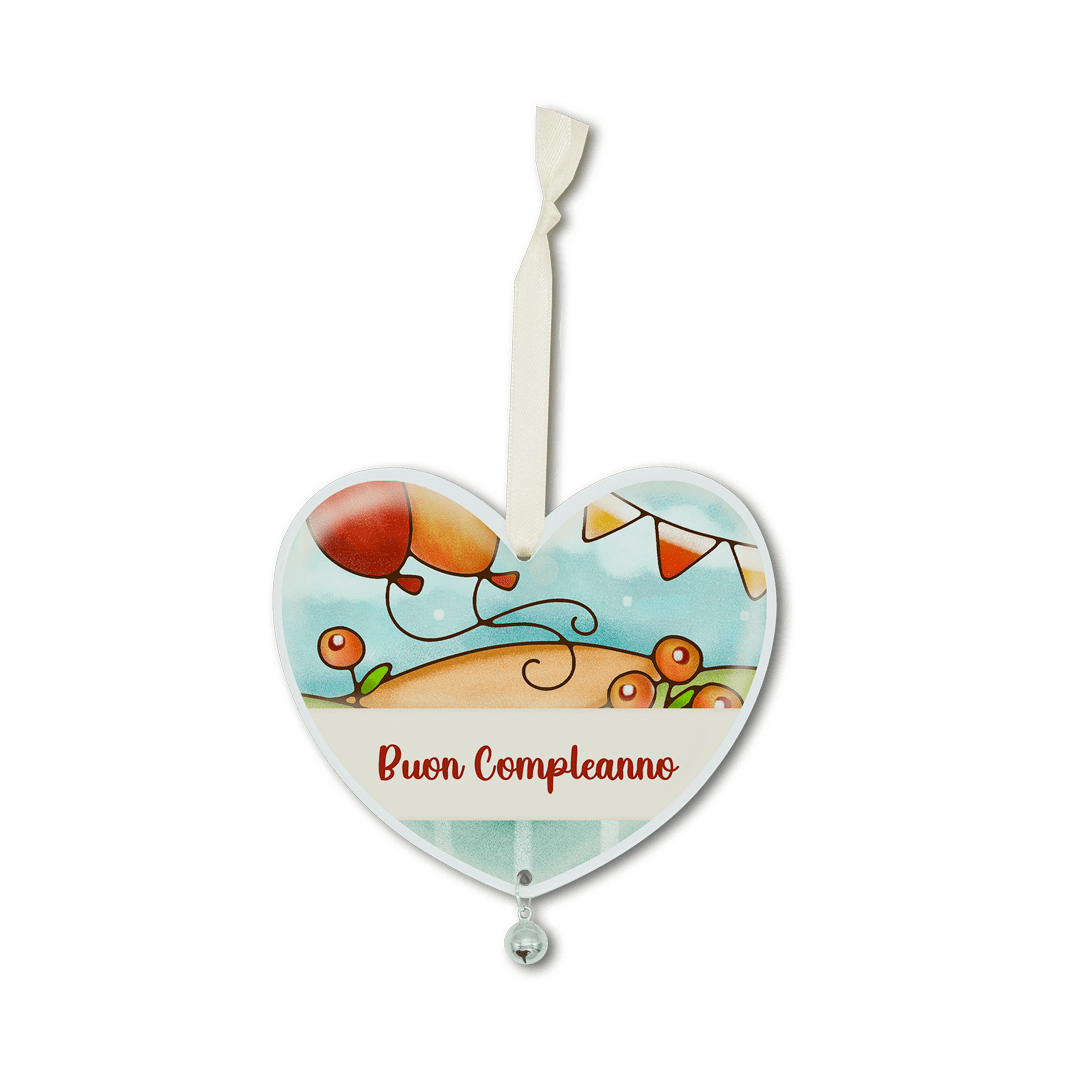Cuore campanello – Buon Compleanno