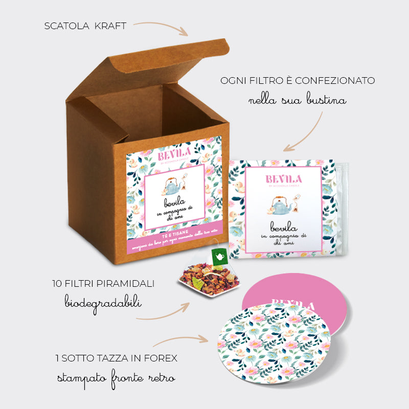 BEVILA COMPAGNIA Tè NERO