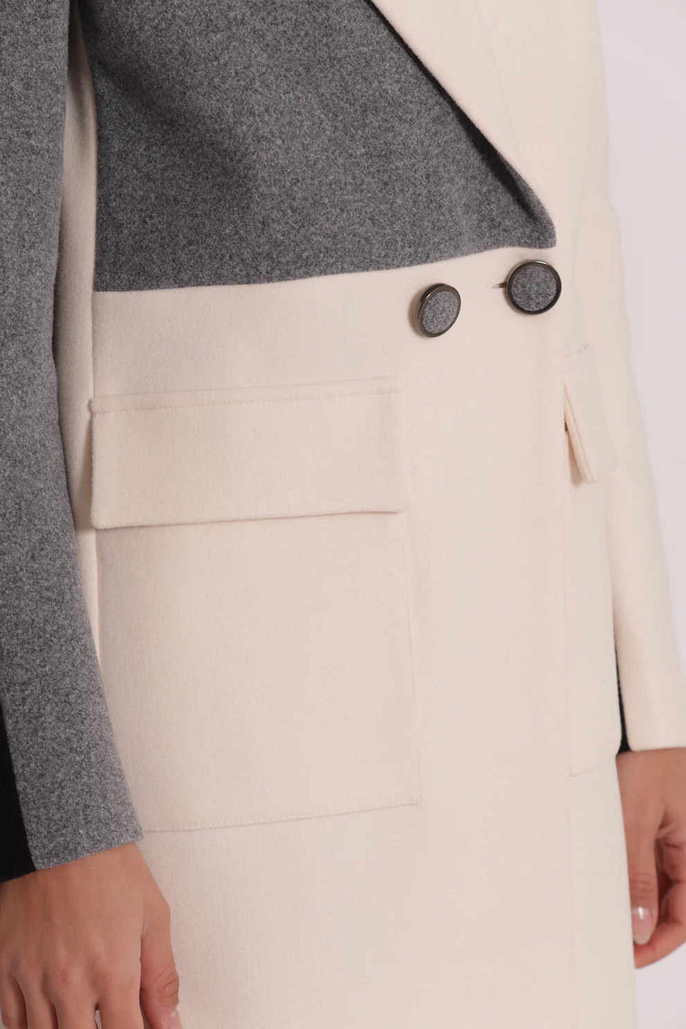 CAPPOTTO TRICOLOR MIMI-MUA