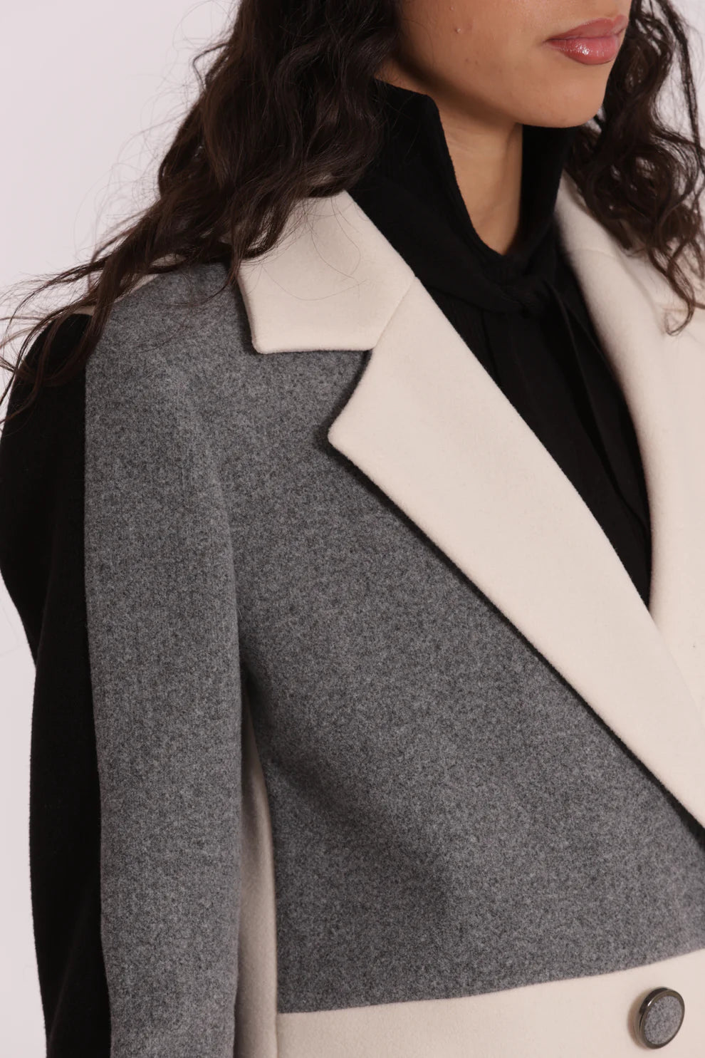 CAPPOTTO TRICOLOR MIMI-MUA