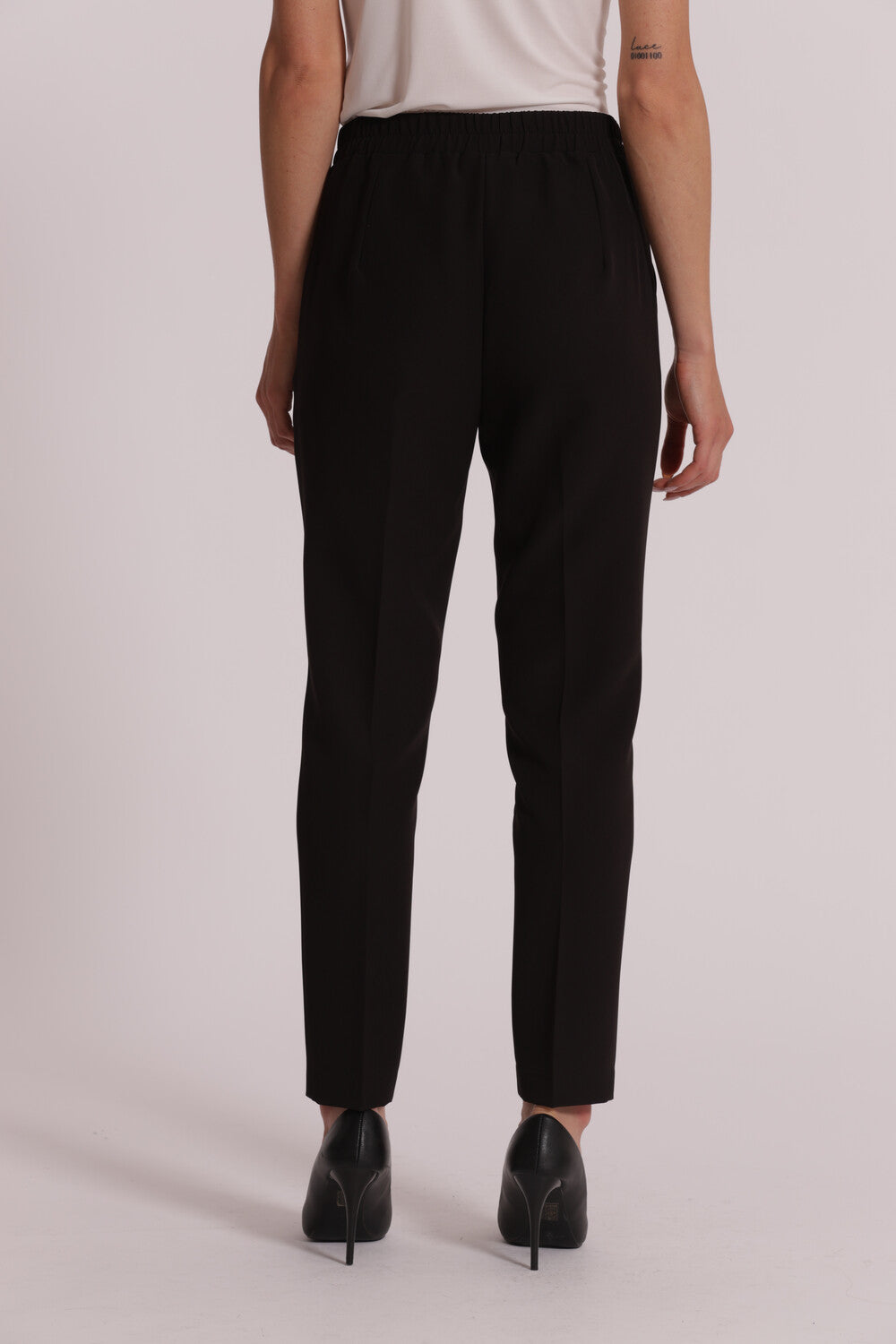 PANTALONI SIGARETTA CON ELASTICO DIETRO MIMI-MUA