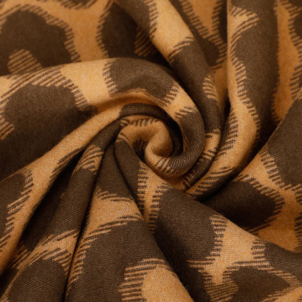 SCIARPA CON MOTIVO LEOPARDATO MIMI-MUA