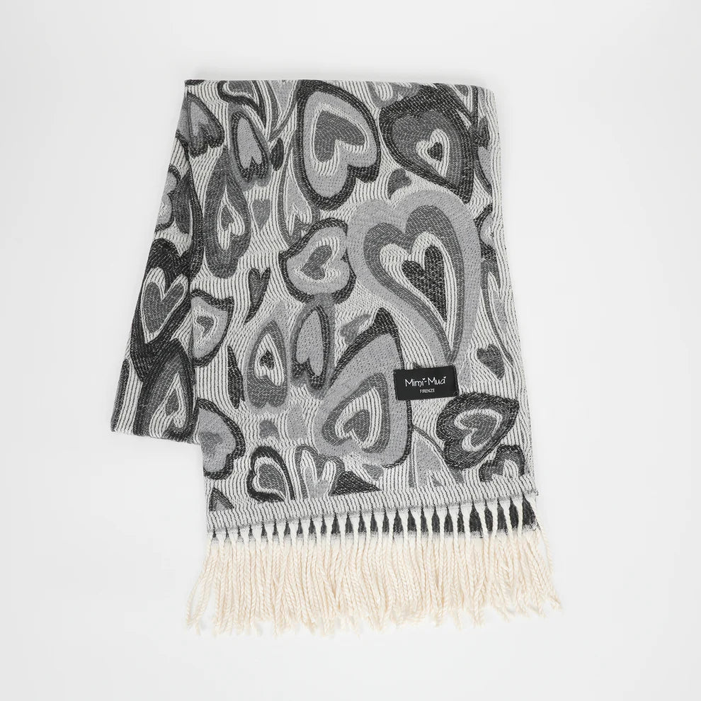 SCIARPA CON CUORI MIMI-MUA