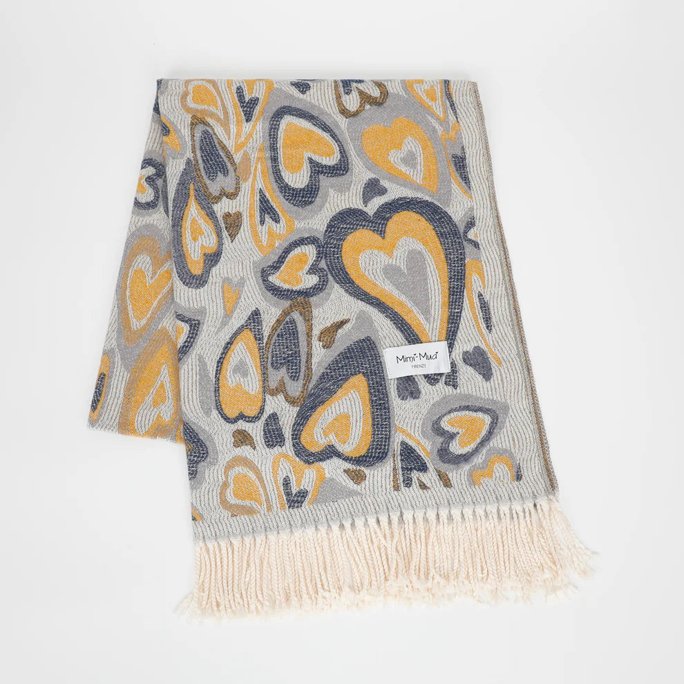 SCIARPA CON CUORI MIMI-MUA