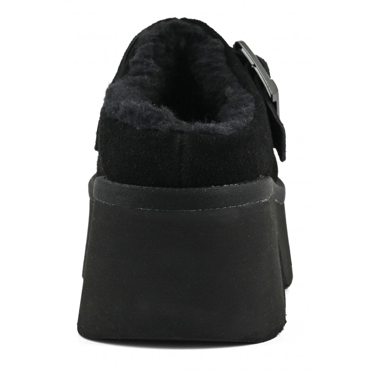 Sabot in pelle scamosciata con suola plateau COLORS OF CALIFORNIA