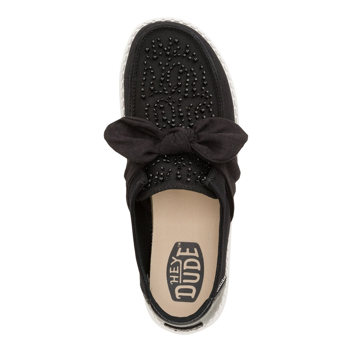 Wendy bow embellishment HEY DUDE