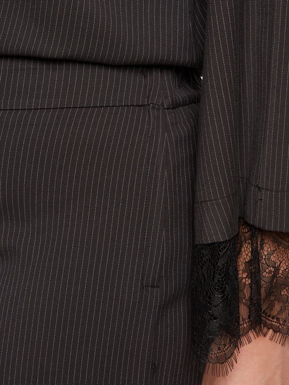 Pantalone con pizzo Mat