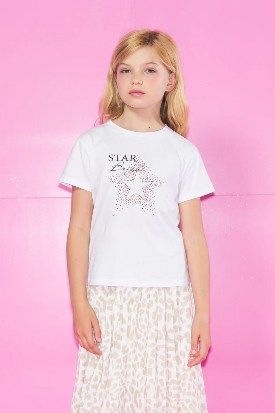 T-Shirt CON Stampa E Borchie RELISH