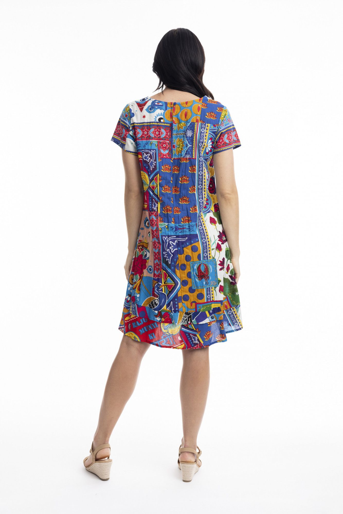 Abito Amritsar Frill Hem Orientique