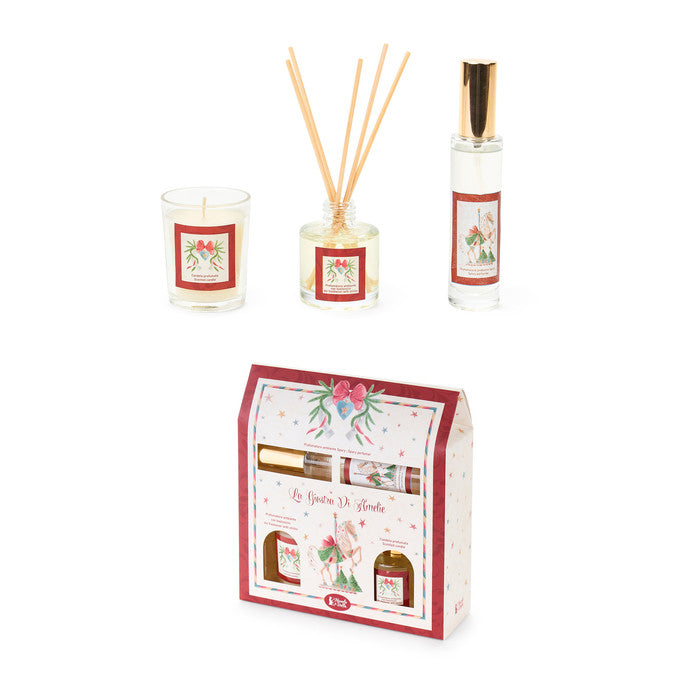 SET DIFFUSORE, SPRAY AMBIENTE E CANDELA