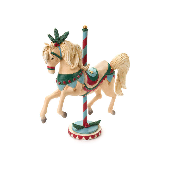 Cavallo in resina (32 cm) – La giostra di Amelie