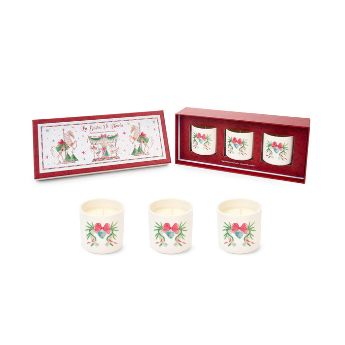 Candela in vetro con scatola regalo – La giostra di Amelie