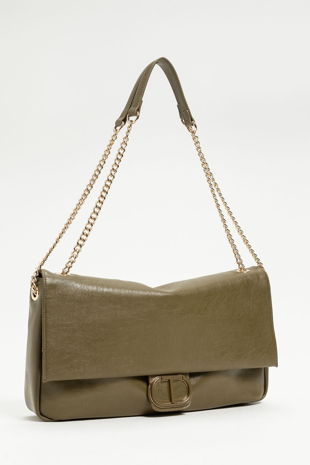 Borsa a tracolla morbida con Oval T Twinset