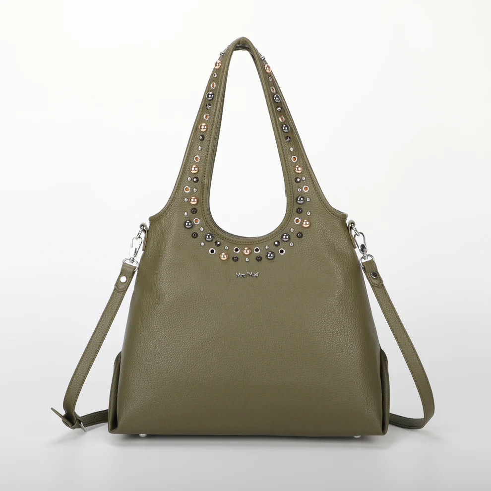 BORSA A SACCA CON BORCHIE MIMI-MUA