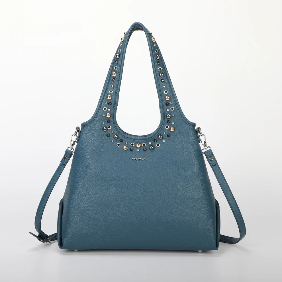 BORSA A SACCA CON BORCHIE MIMI-MUA