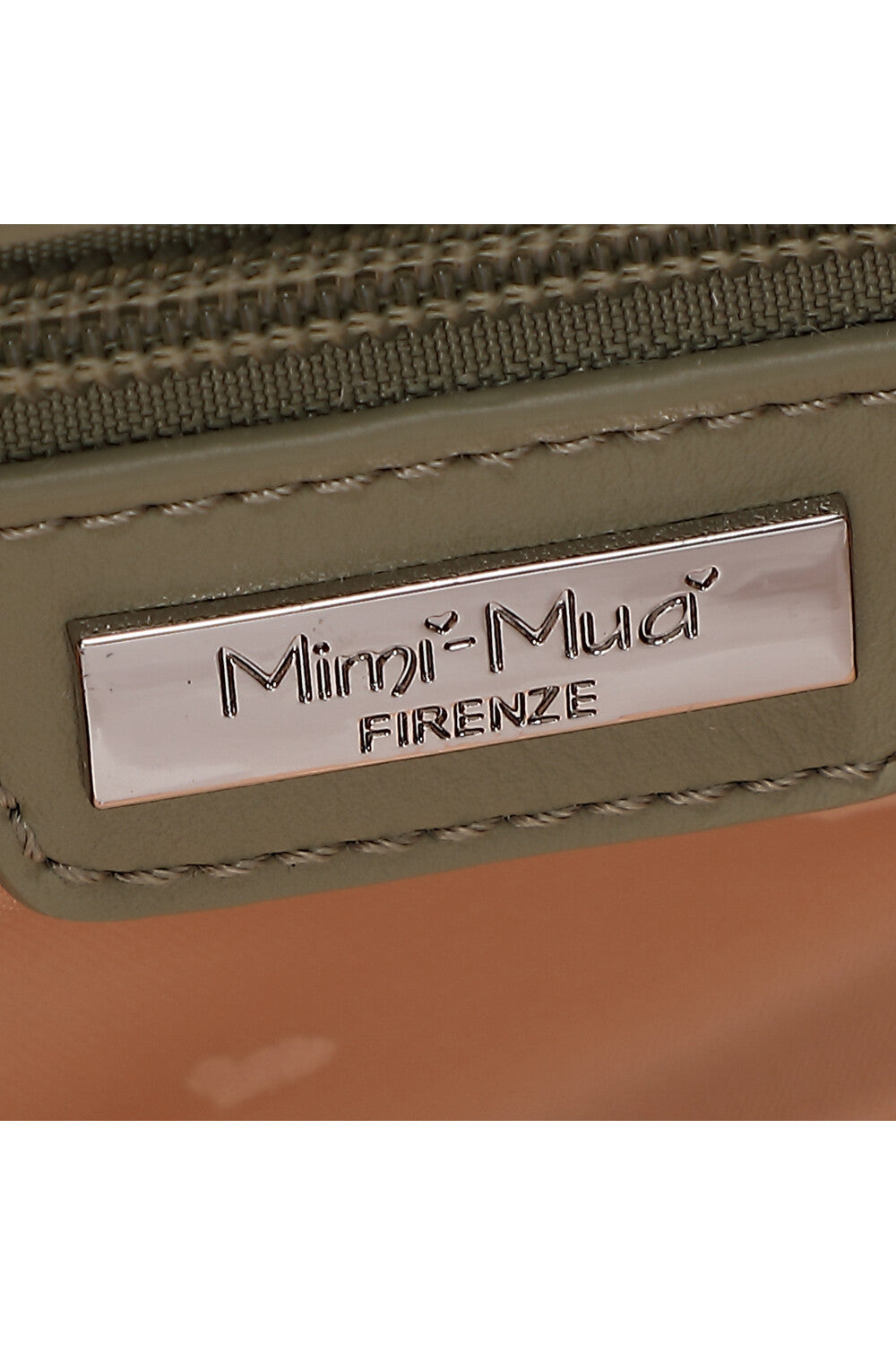 BORSA A SPALLA CON PATTA E CANVAS MIMI-MUA