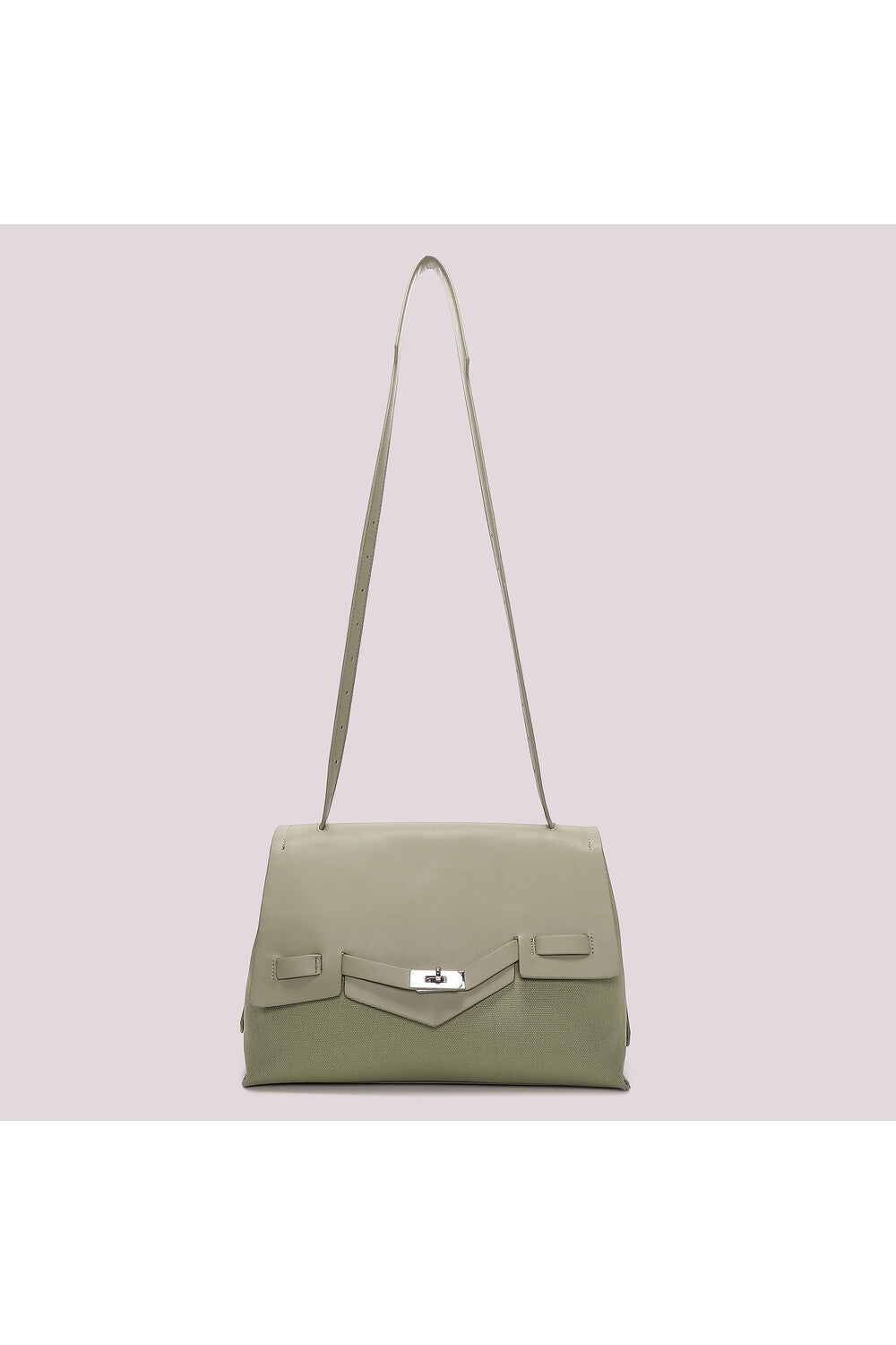 BORSA A SPALLA CON PATTA E CANVAS MIMI-MUA