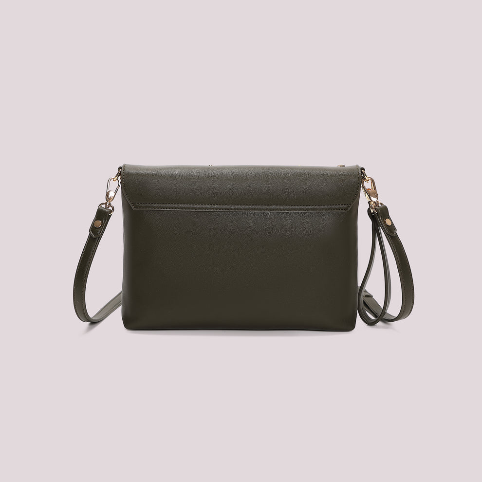 BORSA A BUSTA CON APPLICAZIONI COLORATE MIMI-MUA